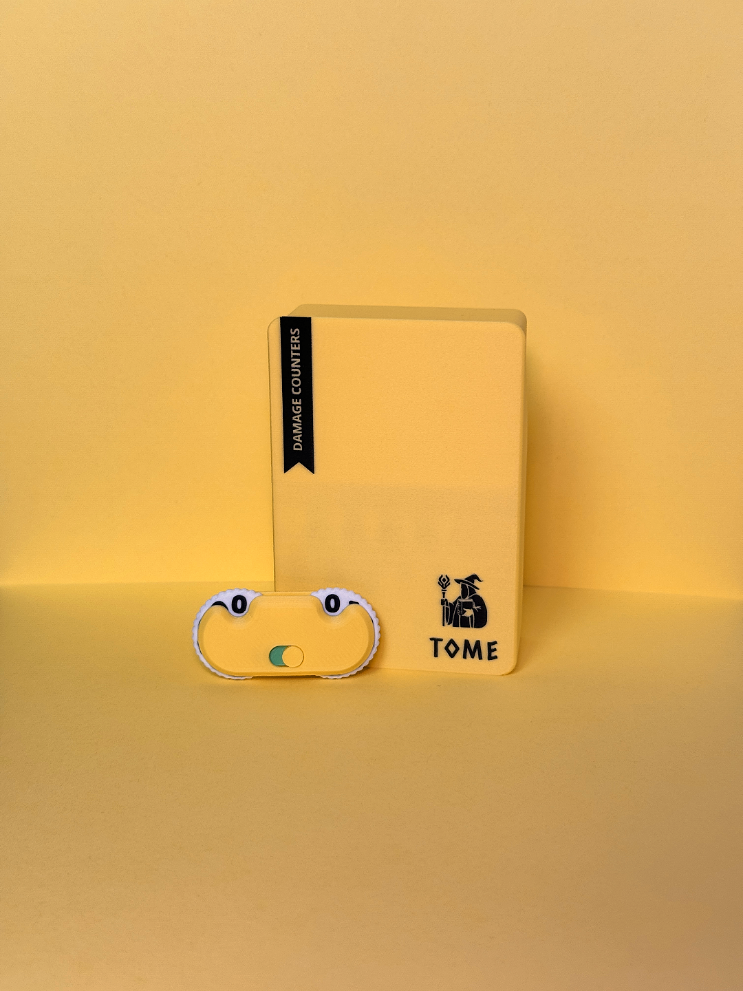 3D Printed Damage Counter Set - Yellow
